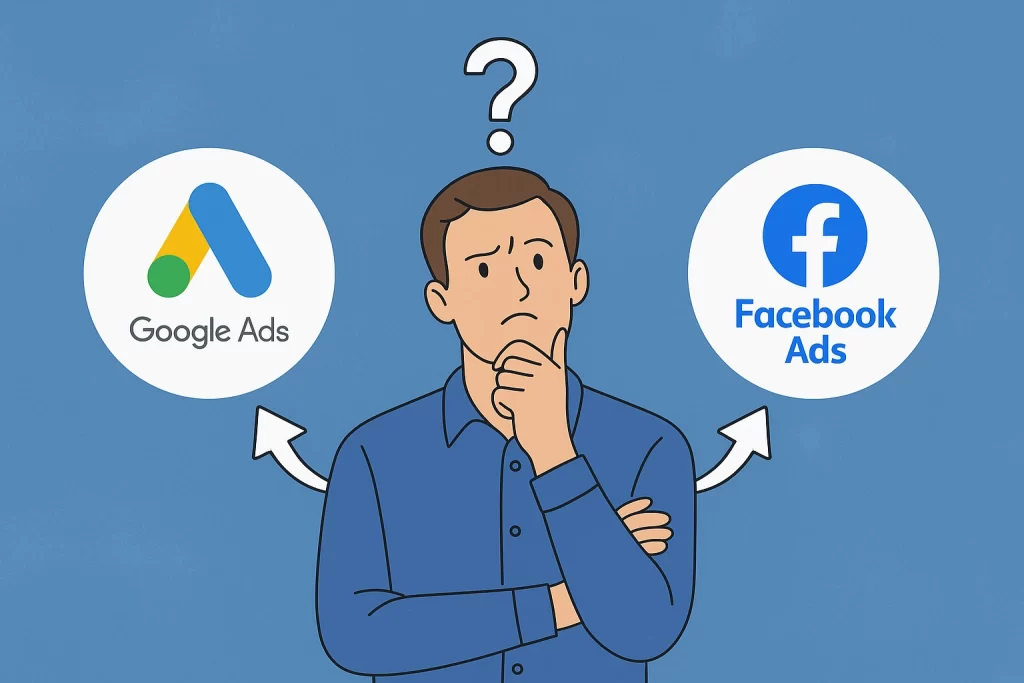 google ads vs facebook ads